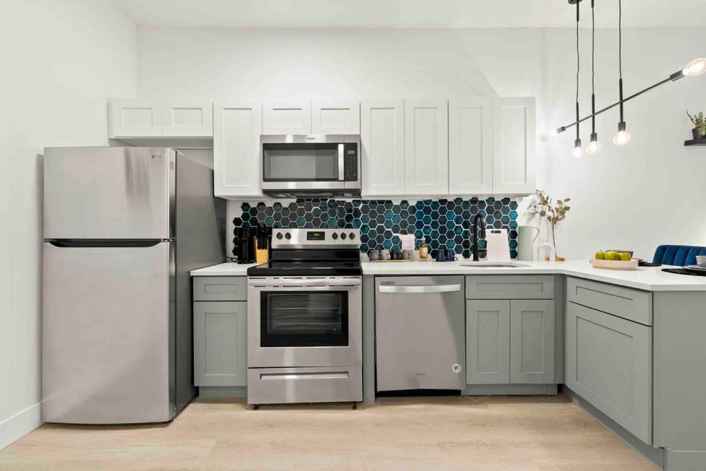 Contemporary Luxury Br, Ewr Airpt, Nyc, Free Pkng, Prudential Cntr, American Dream Mall อลิซาเบธ ภายนอก รูปภาพ
